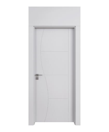 BY-257V Porte intérieure Laqué Vitrée